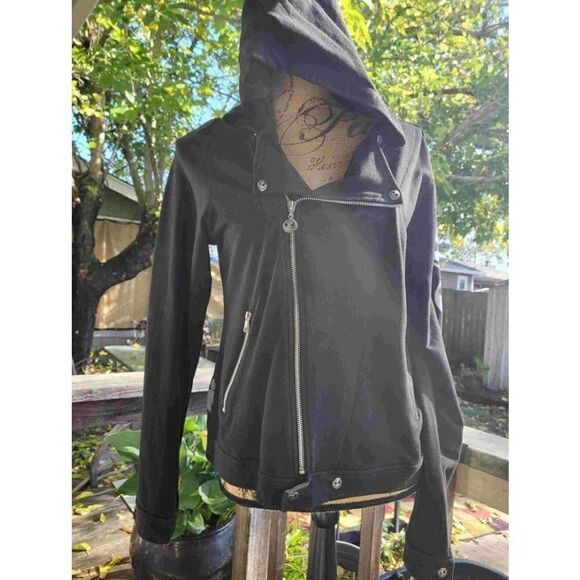 Vintage Disney Nightmare Before Christmas Motorcycle Zippered Sweatshirt Jacket - Picture 5 of 8